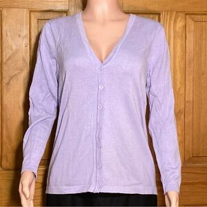 NWOT Vintage Vicki Wayne Lightweight V-Neck Sweater Size MP